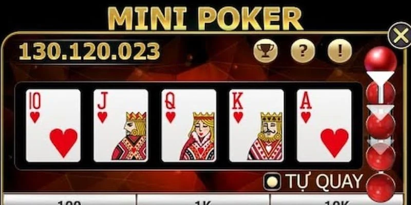 Cách chơi Mini Poker - Hướng dẫn chi tiết cho người mới bắt đầu