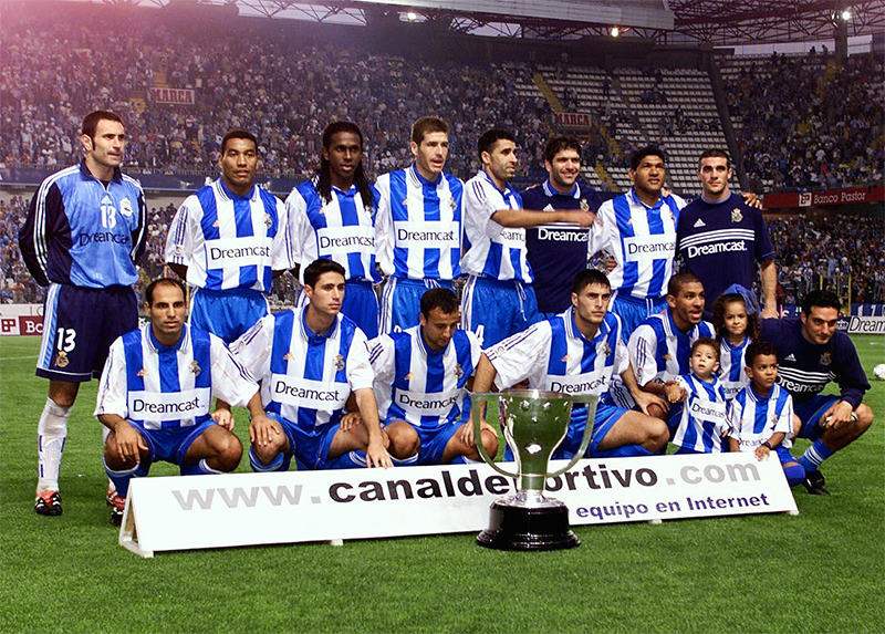 Deportivo La Coruña vô địch La Liga 2000