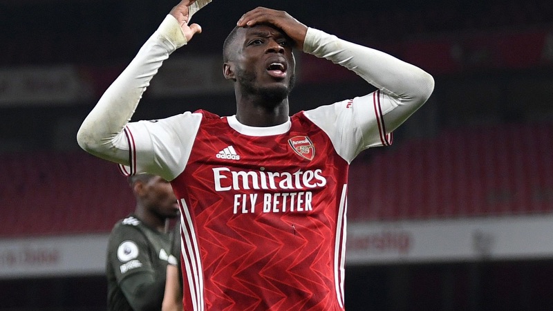 Cầu thủ Nicolas Pepe - Nỗi cay đắng của pháo thủ