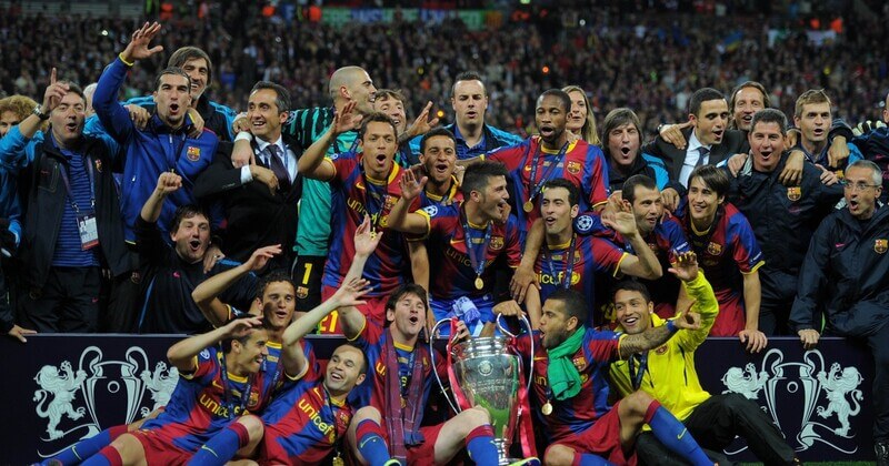 Barcelona giành cú ăn 3 lịch sử dưới thời Pep Guardiola